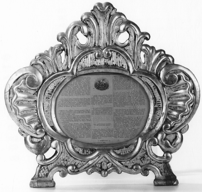 cartagloria, opera isolata - bottega cebano-monregalese (seconda metà sec. XIX)