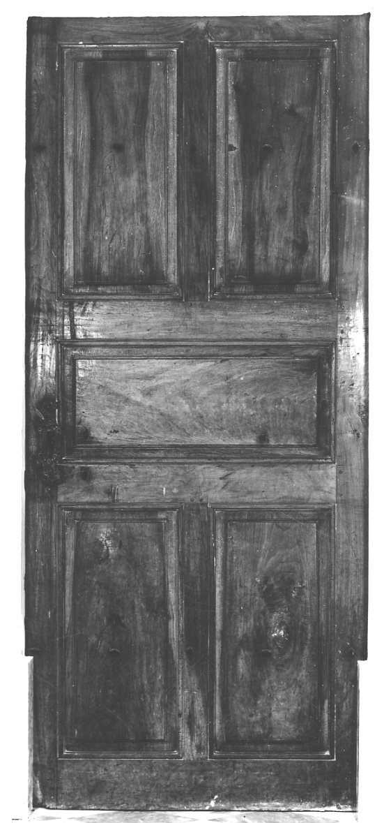 porta, opera isolata - bottega piemontese (seconda metà sec. XVIII)