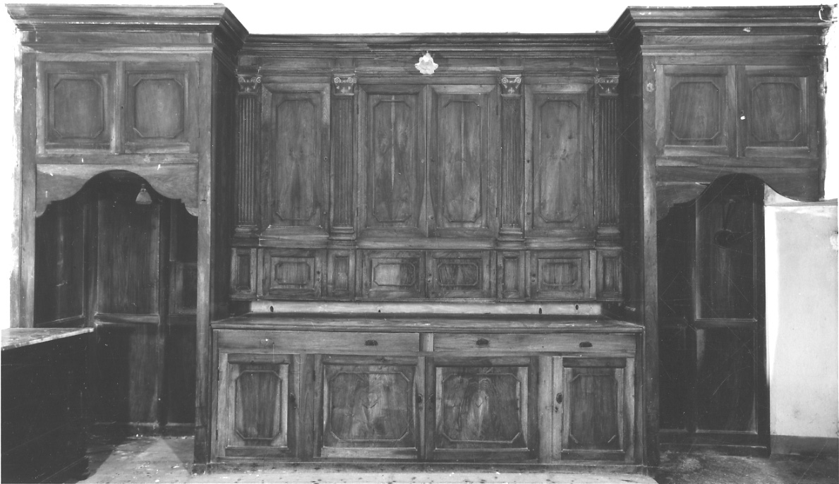 mobile da sacrestia, opera isolata di Perrucca C (sec. XIX)