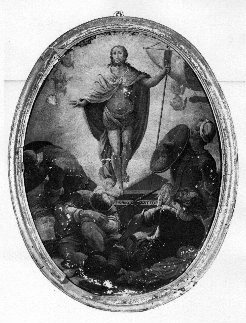 resurrezione di Cristo (dipinto, opera isolata) di Botta Paolo Amedeo (attribuito) (secondo quarto sec. XVIII)