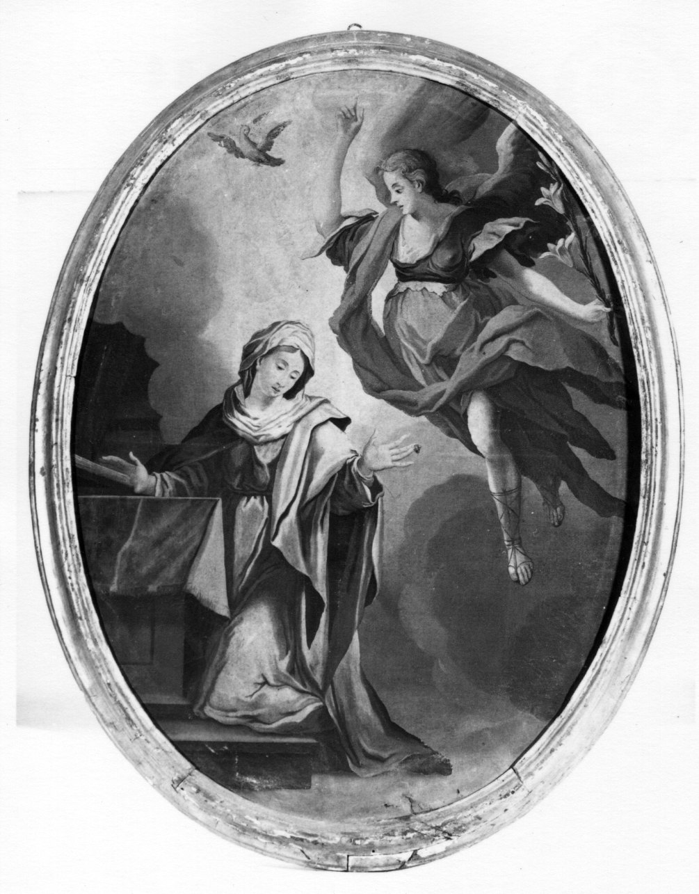 Annunciazione (dipinto, opera isolata) di Botta Paolo Amedeo (attribuito) (secondo quarto sec. XVIII)