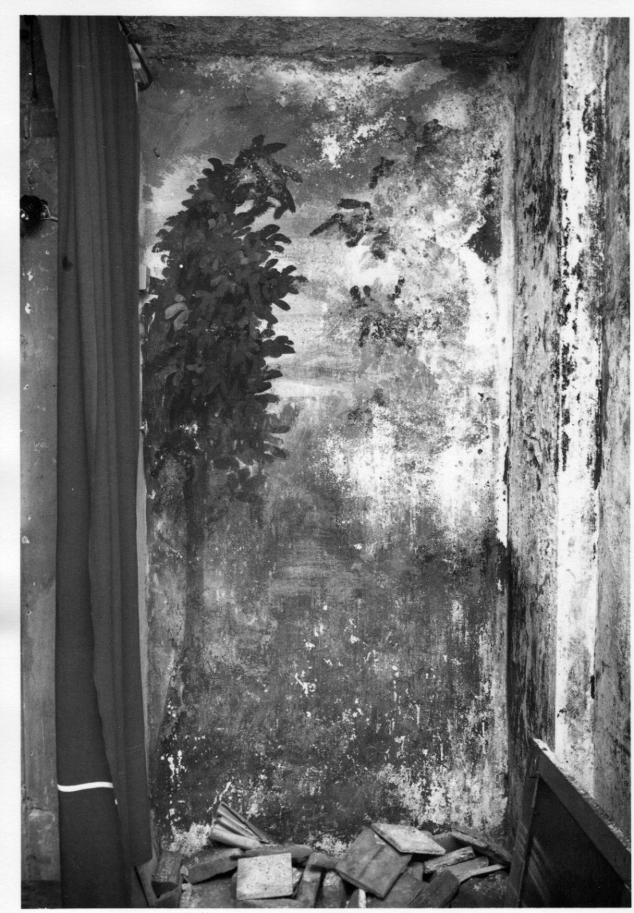 paesaggio (dipinto, frammento) - ambito piemontese (ultimo quarto sec. XVIII)