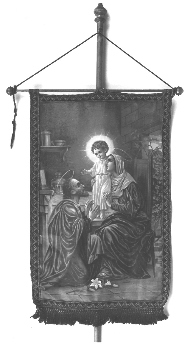 Sacra Famiglia a Nazaret (dipinto) di De Micheli (attribuito) (fine/inizio secc. XIX/ XX)