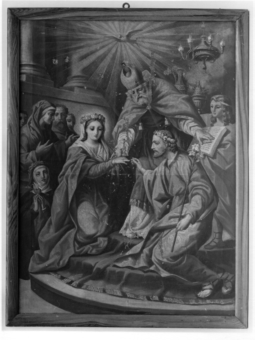 Sposalizio di Maria Vergine (dipinto, opera isolata) di Arduino Eugenio (secc. XIX/ XX)
