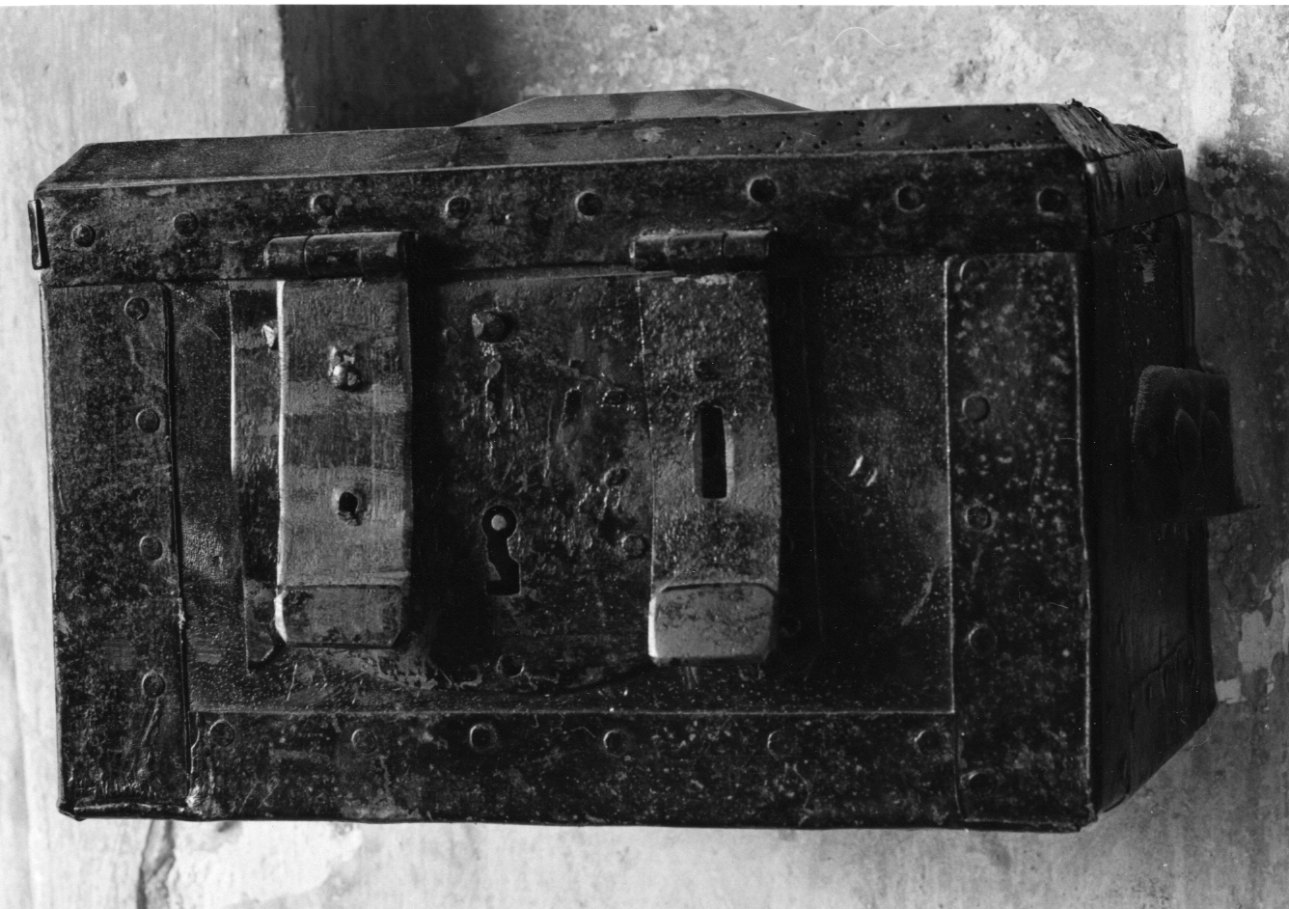 cassetta per elemosine, opera isolata - bottega della Val Tanaro (primo quarto sec. XX)