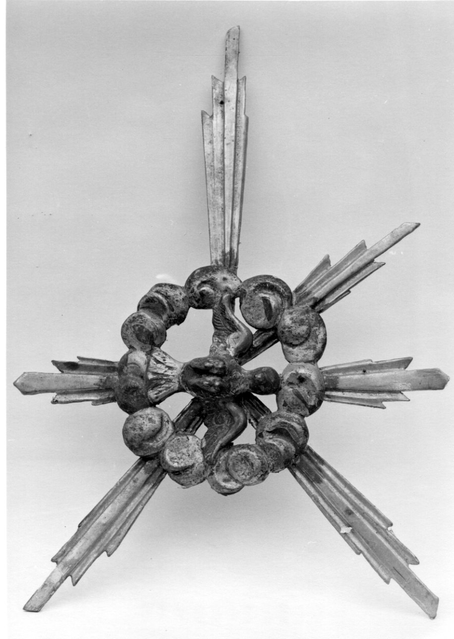 colomba dello Spirito Santo (colomba eucaristica, opera isolata) - bottega piemontese (primo quarto sec. XIX)