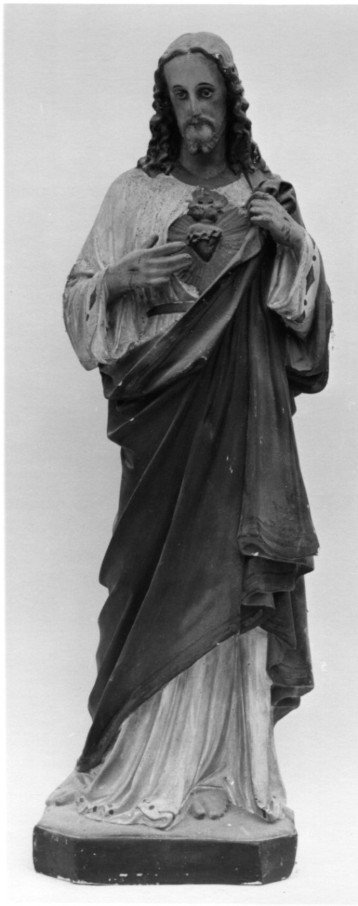 Sacro Cuore di Gesù (statua, opera isolata) di Mollo (fine/inizio secc. XIX/ XX)