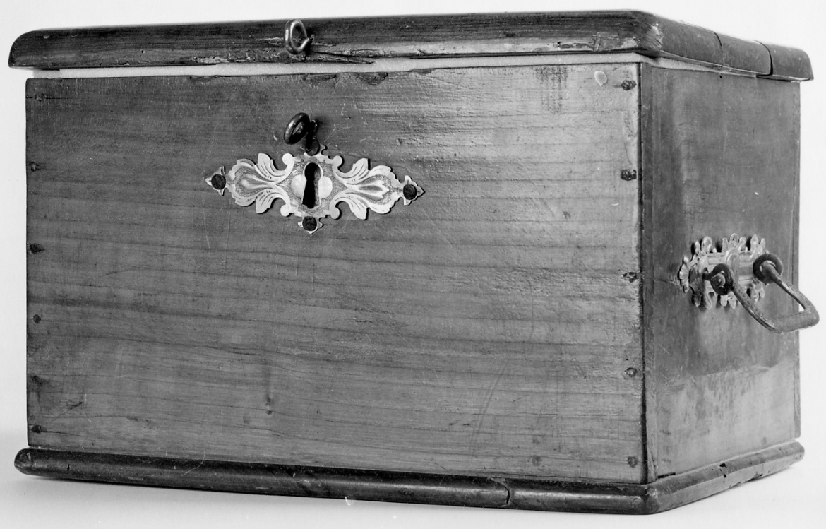 cassetta per elemosine, opera isolata - ambito piemontese (prima metà sec. XX)