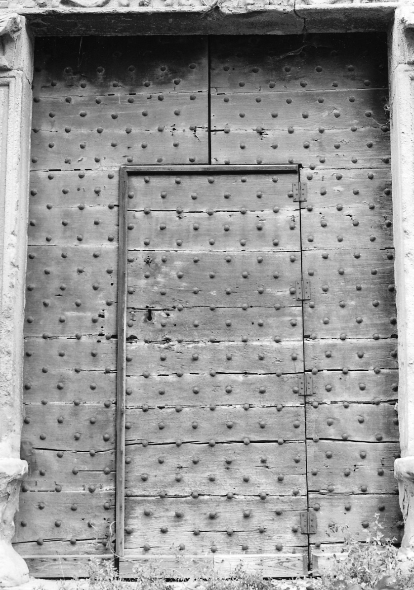 porta, opera isolata - ambito cuneese (primo quarto sec. XVII)