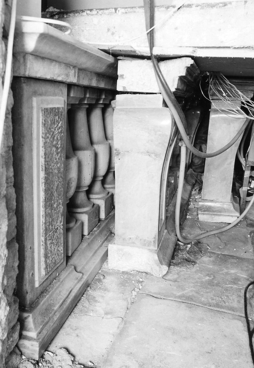 balaustro, serie di Casabella Giovan Battista (bottega) (ultimo quarto sec. XVIII)