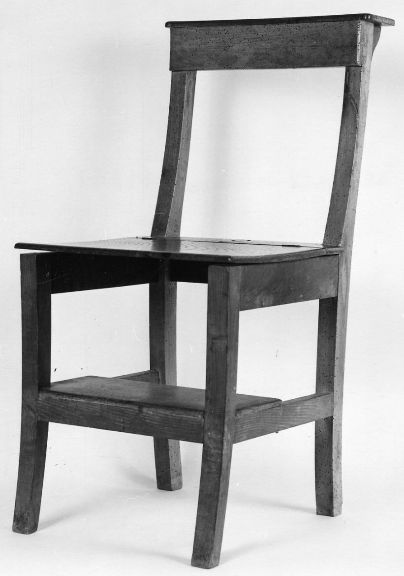 sedia-inginocchiatoio, opera isolata - ambito piemontese (prima metà sec. XX)