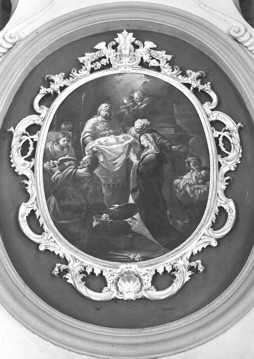 presentazione di Gesù al tempio (dipinto, opera isolata) - ambito veneto (sec. XVIII)