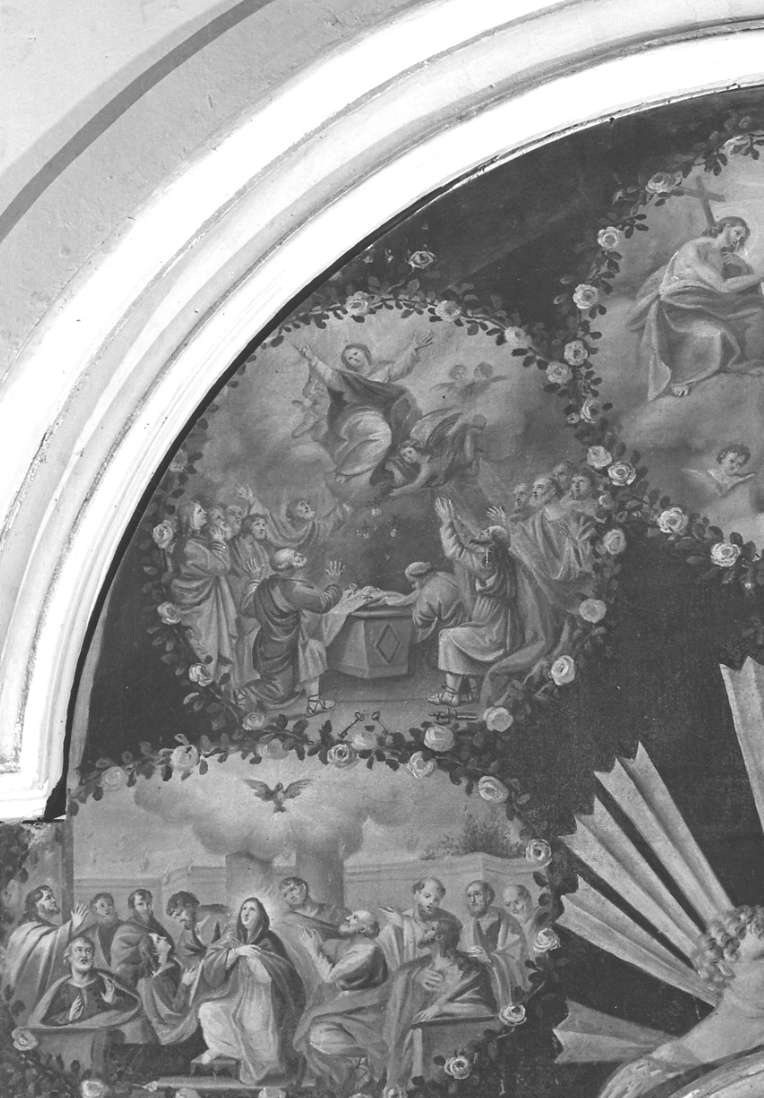 assunzione della Madonna (dipinto) di Pugnani Comandù Carolina (sec. XIX)
