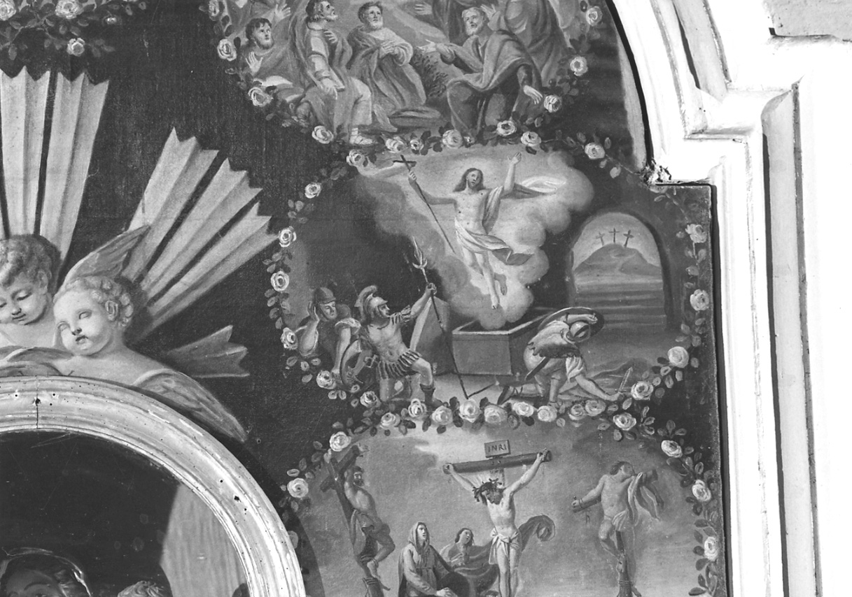 resurrezione di Cristo (dipinto) di Pugnani Comandù Carolina (sec. XIX)