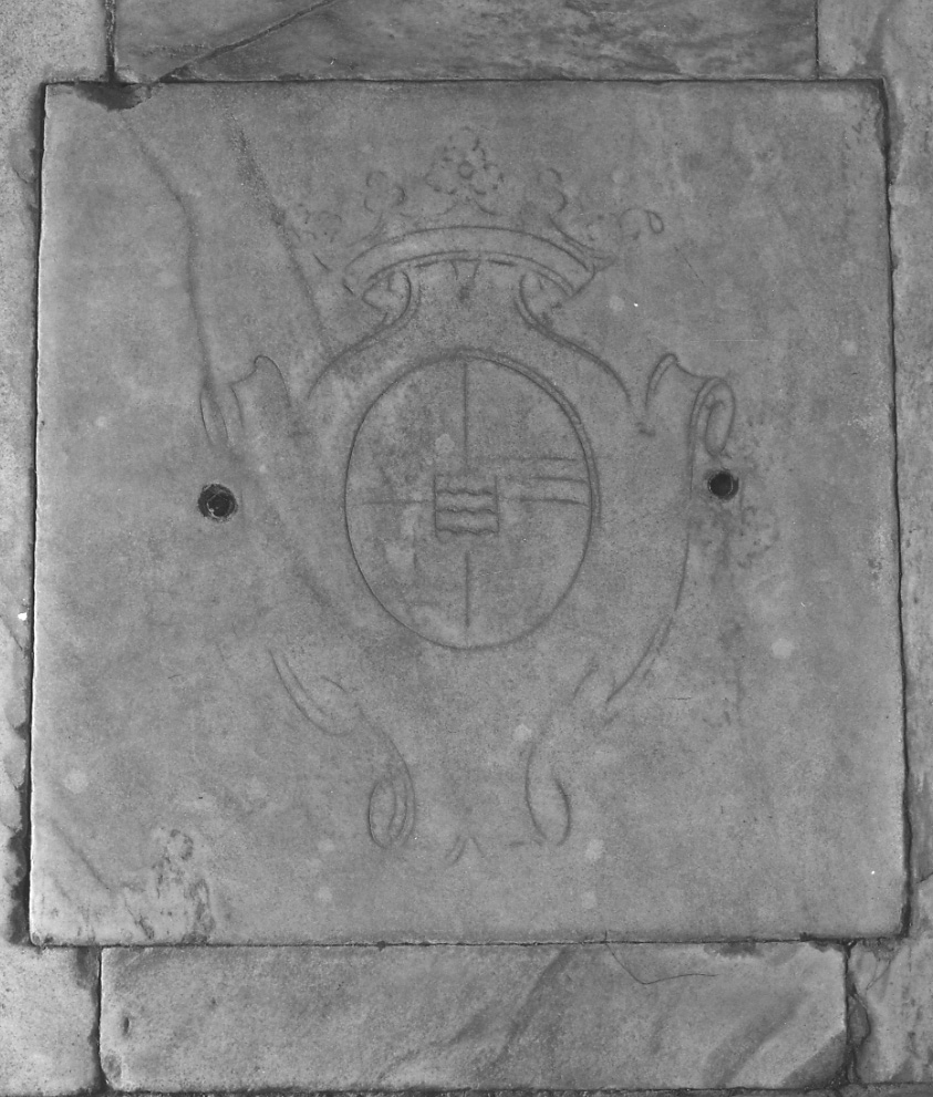 lastra tombale, opera isolata - ambito piemontese (sec. XVIII)