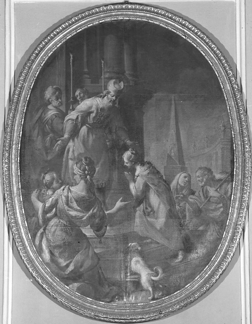 presentazione di Maria Vergine al tempio (dipinto, opera isolata) - ambito veneto (prima metà sec. XVIII)