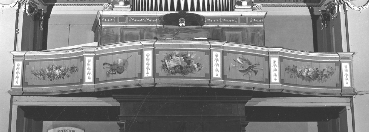 cantoria, opera isolata - ambito piemontese (ultimo quarto sec. XIX)