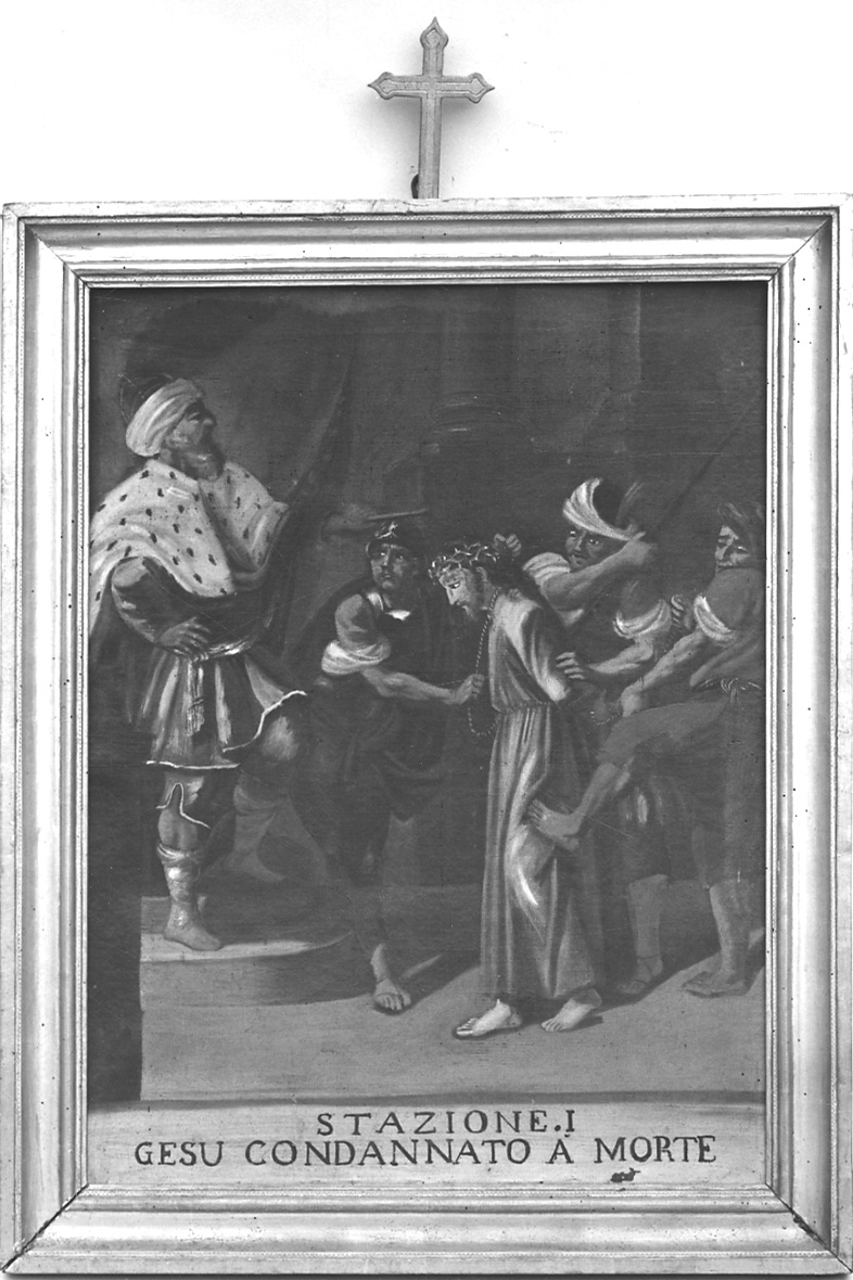 stazioni della via crucis (Via Crucis, serie) - ambito piemontese (primo quarto sec. XIX)