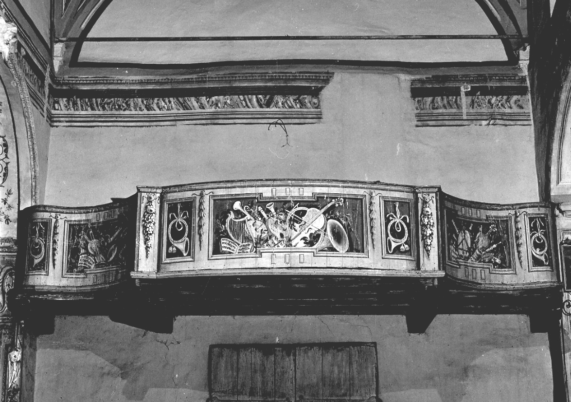 strumenti musicali (cantoria, opera isolata) - ambito piemontese (prima metà sec. XIX)