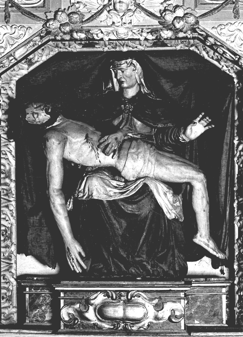 Pietà (scultura, opera isolata) - ambito piemontese (prima metà sec. XIX)