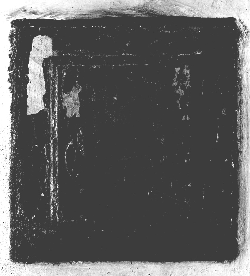 anta di armadietto per oli santi, opera isolata - ambito piemontese (sec. XVII)