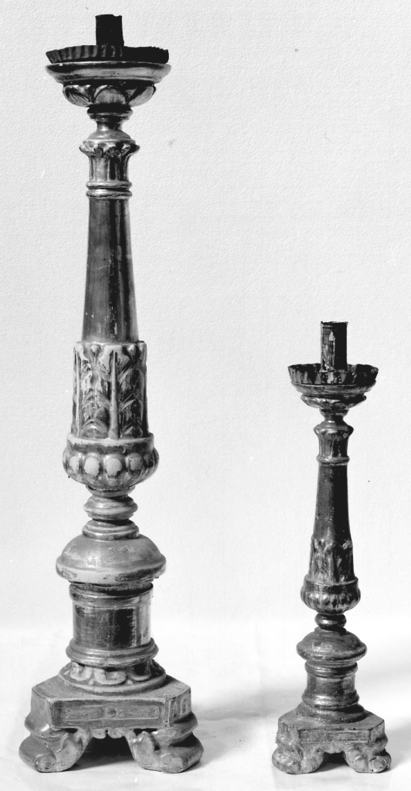 candeliere, serie - ambito piemontese (sec. XIX)