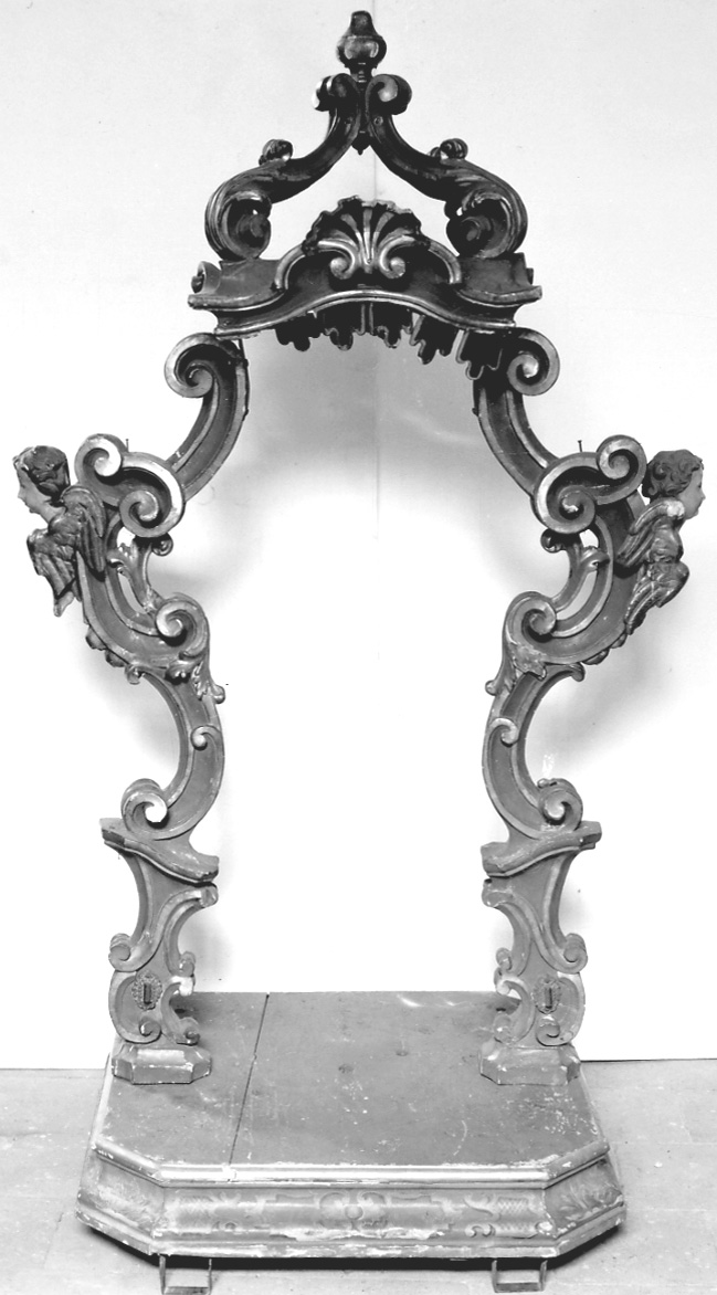 baldacchino, opera isolata - ambito piemontese (prima metà sec. XIX)