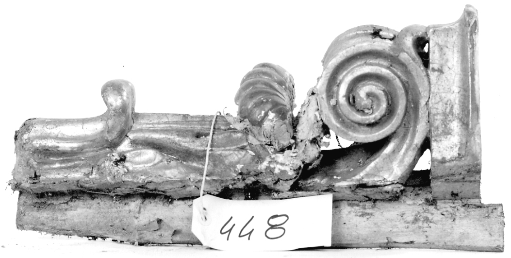 mensola, frammento di Palagi Pelagio (prima metà sec. XIX)