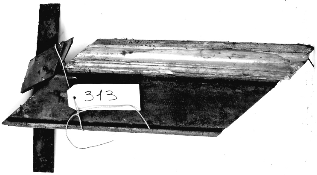 cornice, frammento di Palagi Pelagio (prima metà sec. XIX)