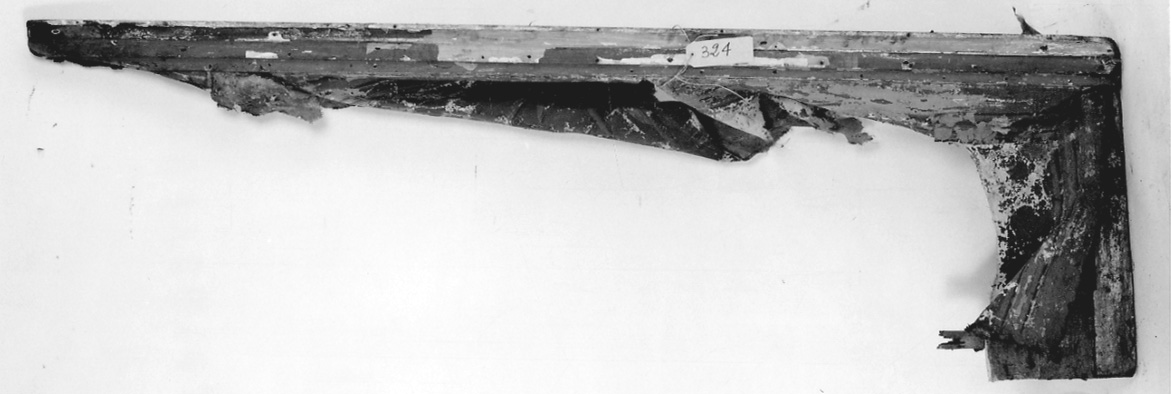 telaio, frammento di Palagi Pelagio (prima metà sec. XIX)