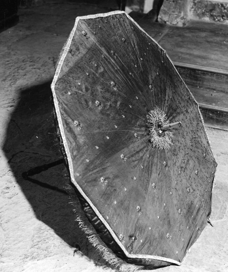 ombrellino processionale, opera isolata - ambito piemontese (prima metà sec. XIX)