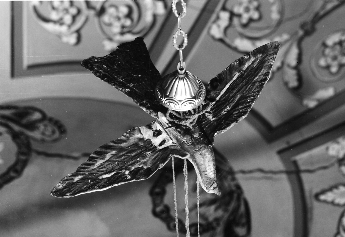 COLOMBA (candeliere da parete, opera isolata) - ambito piemontese (prima metà sec. XIX)