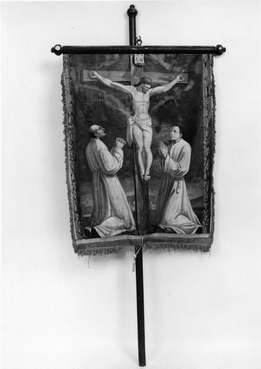 stendardo processionale, opera isolata - ambito piemontese (prima metà sec. XIX)