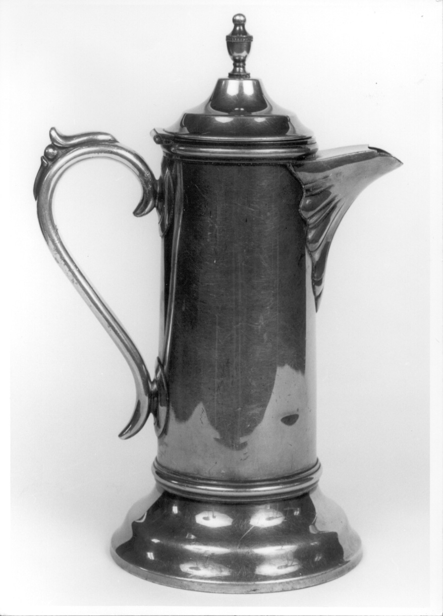 caraffa, opera isolata di Meriden Britannia Company (prima metà sec. XX)