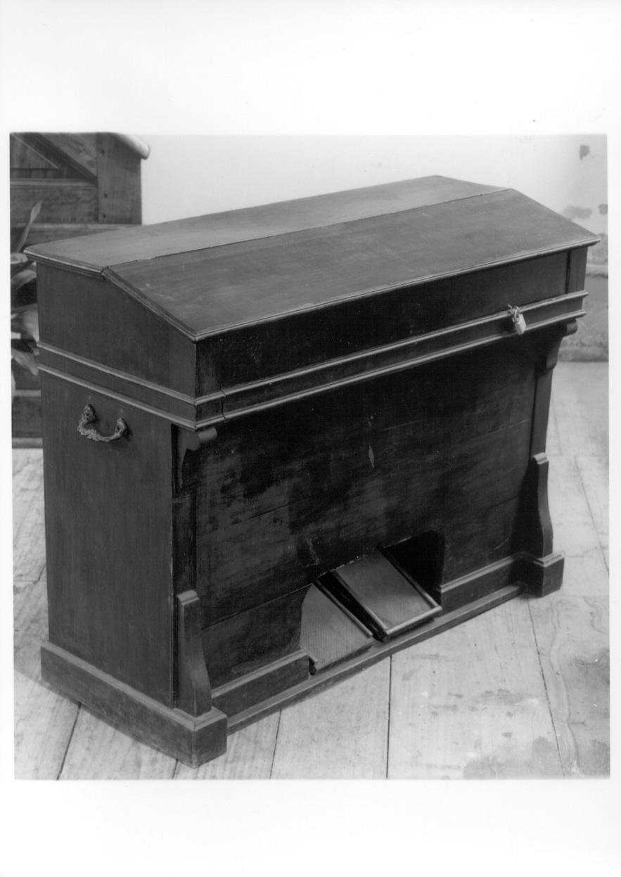 harmonium, opera isolata - bottega piemontese (fine/inizio secc. XIX/ XX)