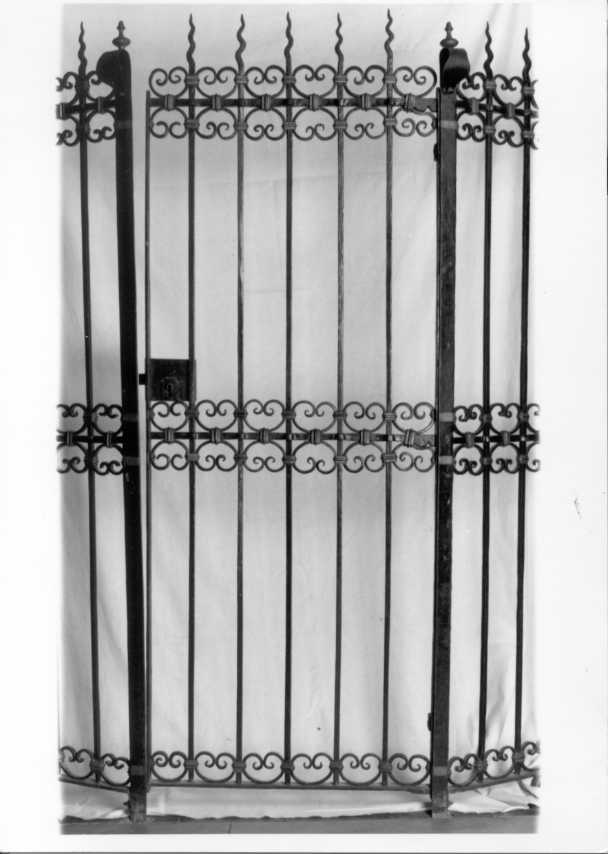 cancellata, opera isolata - ambito piemontese (fine/inizio secc. XVII/ XVIII)