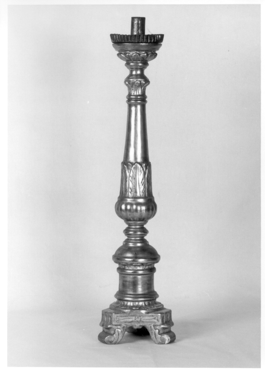 candelabro, serie - ambito piemontese (secondo quarto sec. XIX)