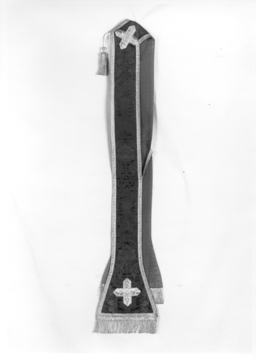 stola, opera isolata - manifattura piemontese (prima metà sec. XIX)