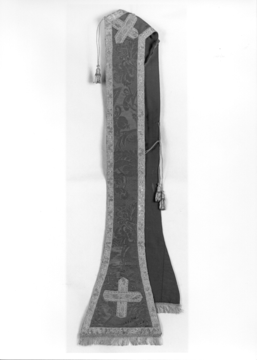 stola, opera isolata - manifattura piemontese (prima metà sec. XVIII)