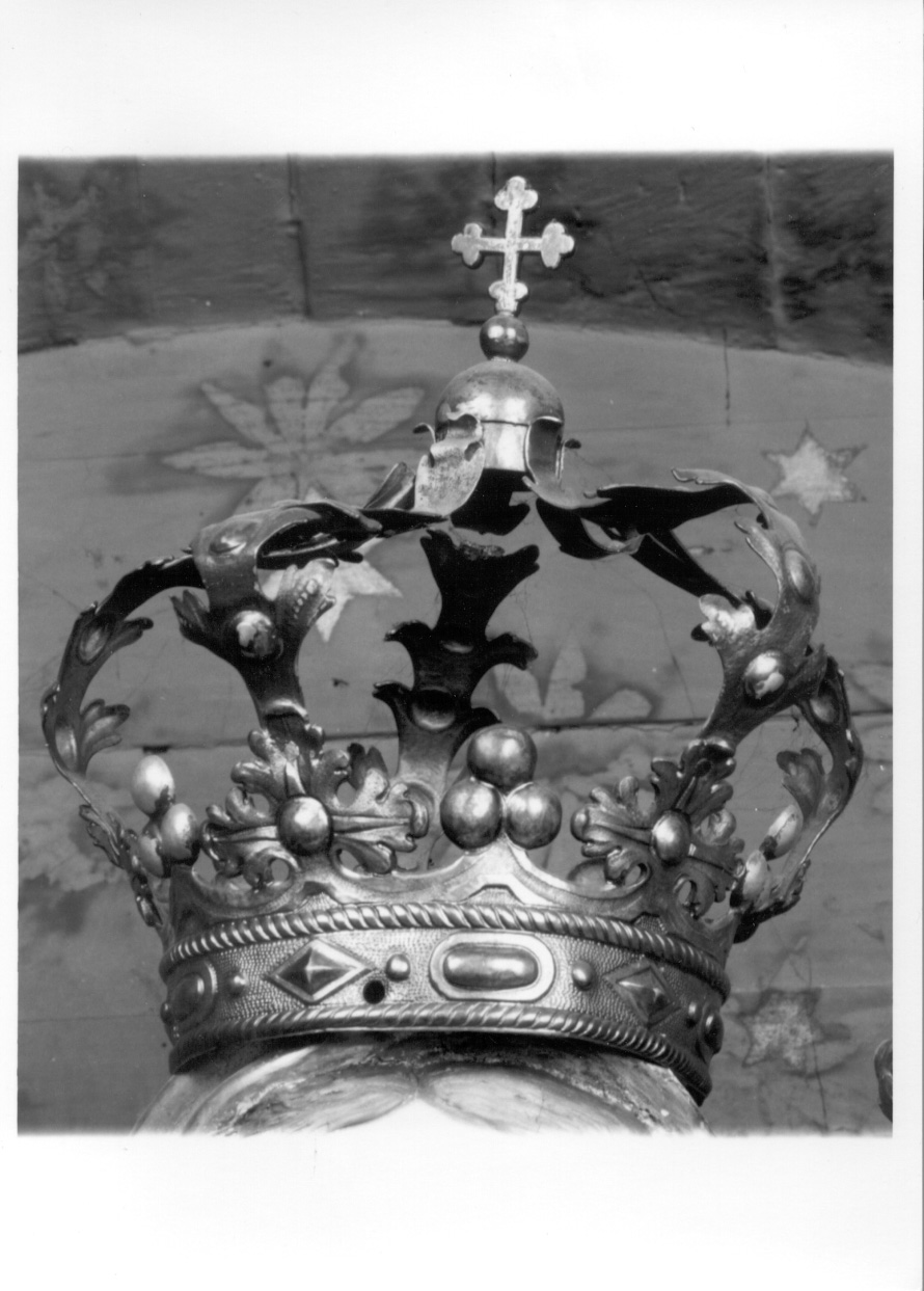 corona da statua, serie - produzione piemontese (sec. XIX)