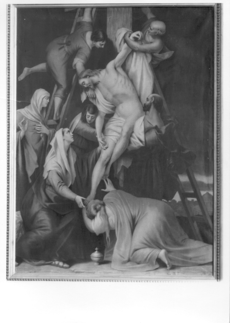 stazione XIII: Gesù deposto dalla croce (Via Crucis) - produzione piemontese (ultimo quarto sec. XIX)