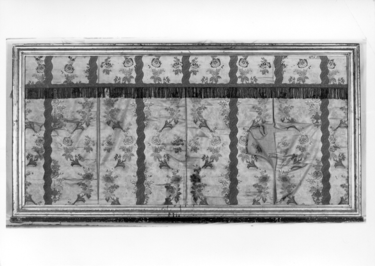 paliotto - a pannello piano, opera isolata - manifattura piemontese (seconda metà sec. XIX)