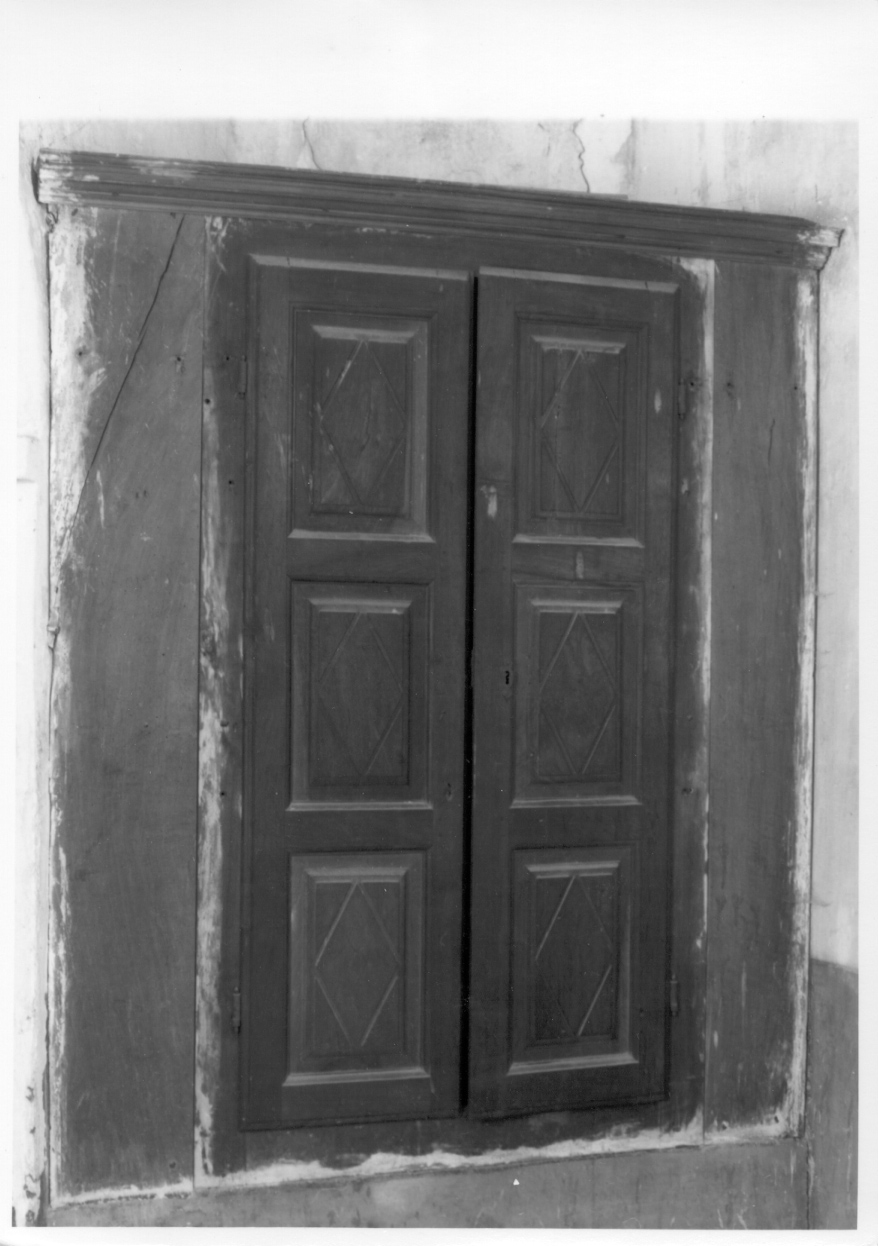 armadio - a muro, opera isolata - bottega piemontese (seconda metà sec. XVIII)