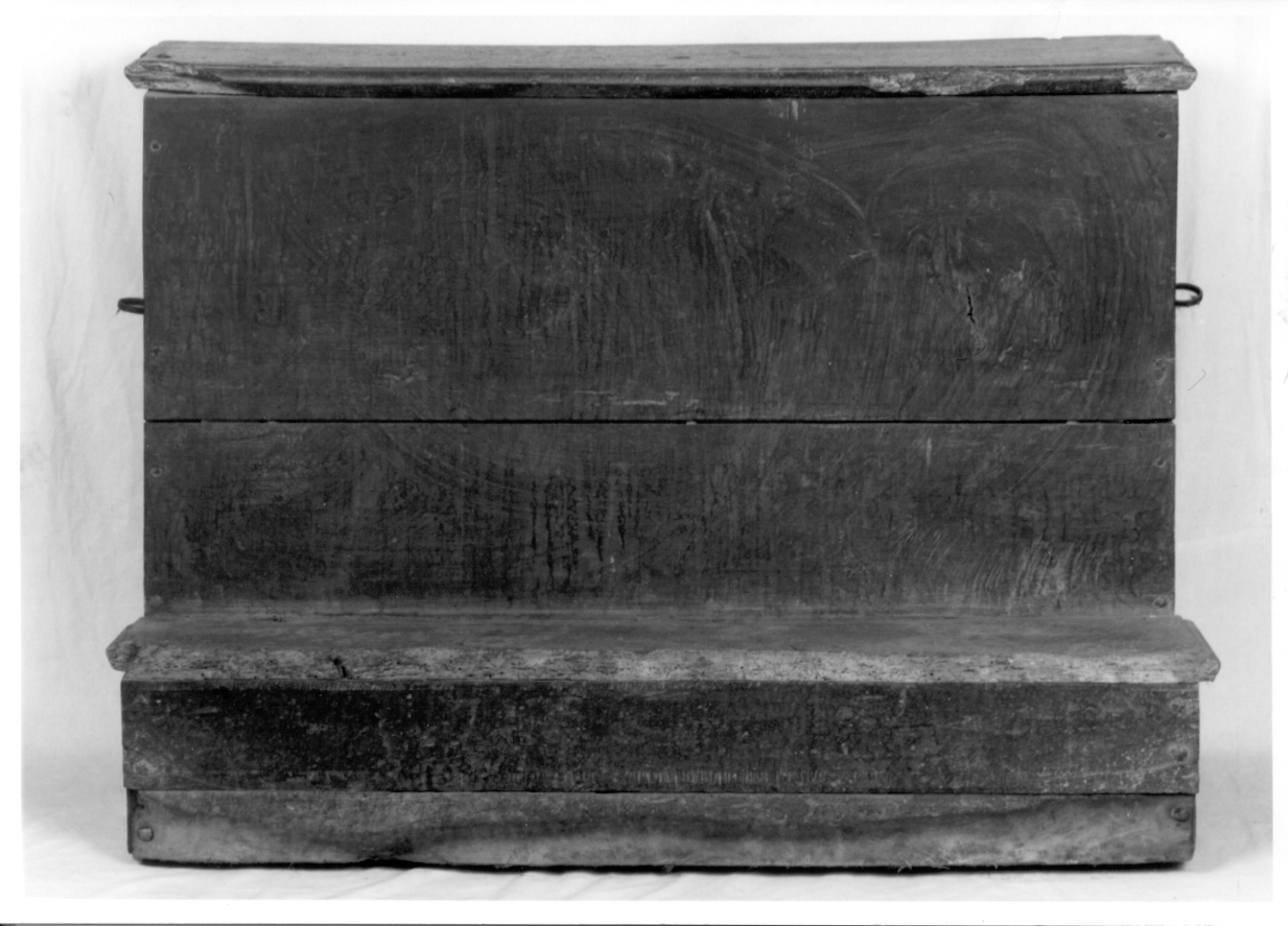 inginocchiatoio, opera isolata - ambito piemontese (prima metà sec. XIX)