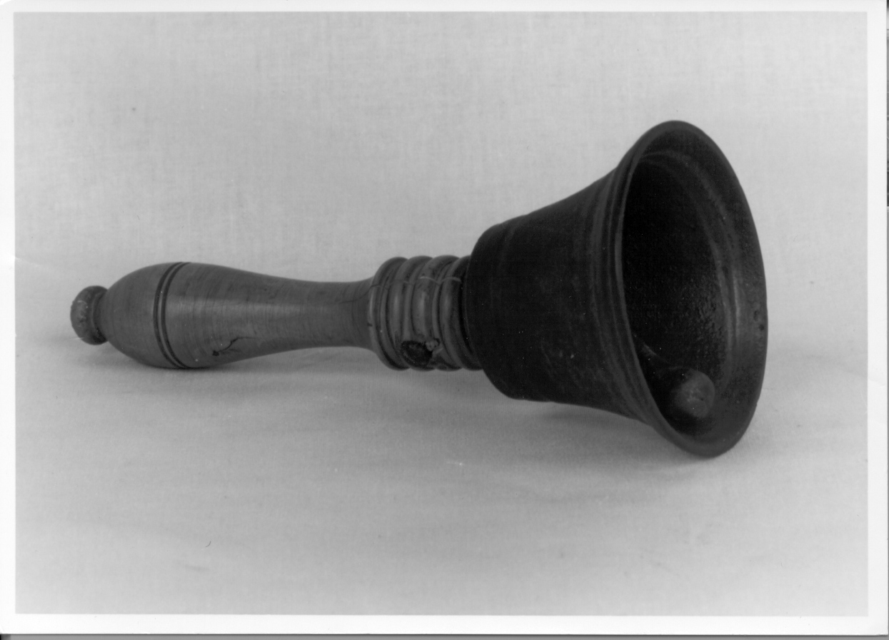 campanello d'altare, opera isolata - ambito piemontese (seconda metà sec. XIX)