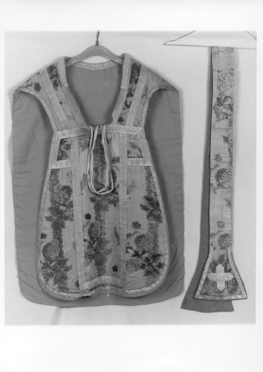 paramento liturgico, insieme - manifattura piemontese (metà sec. XVIII)