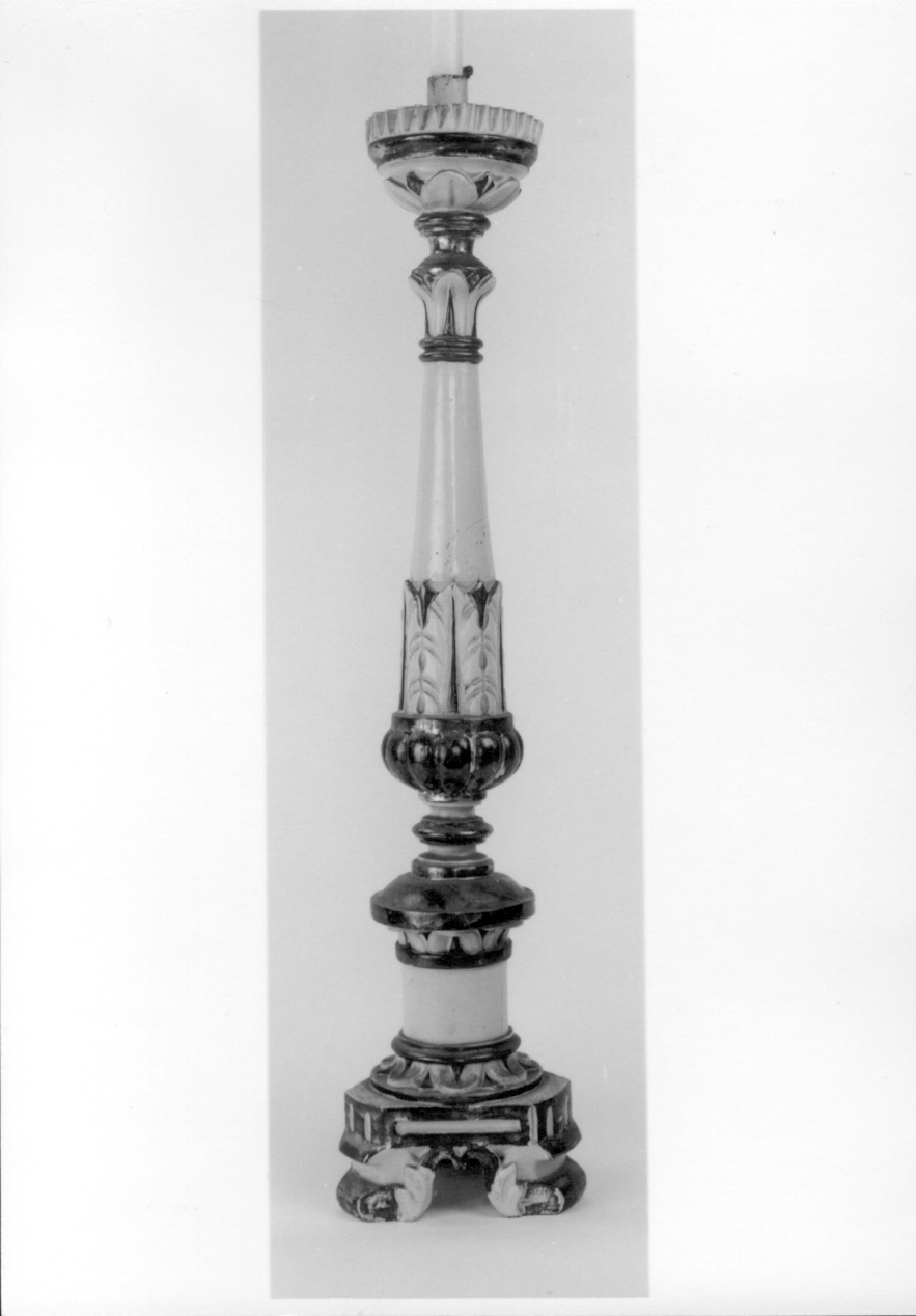 candelabro, serie - ambito piemontese (secondo quarto sec. XIX)