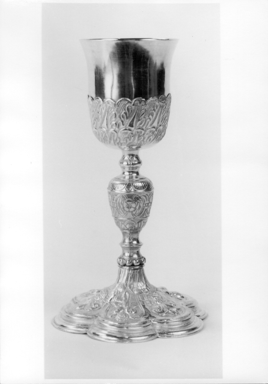 CHERUBINI (calice, opera isolata) - ambito piemontese (sec. XVIII)