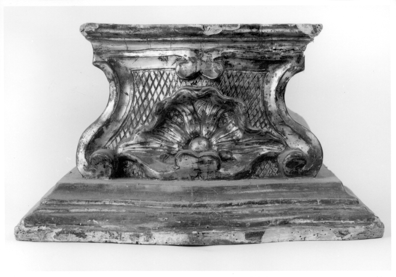 tronetto per esposizione eucaristica, opera isolata - ambito piemontese (sec. XVIII)