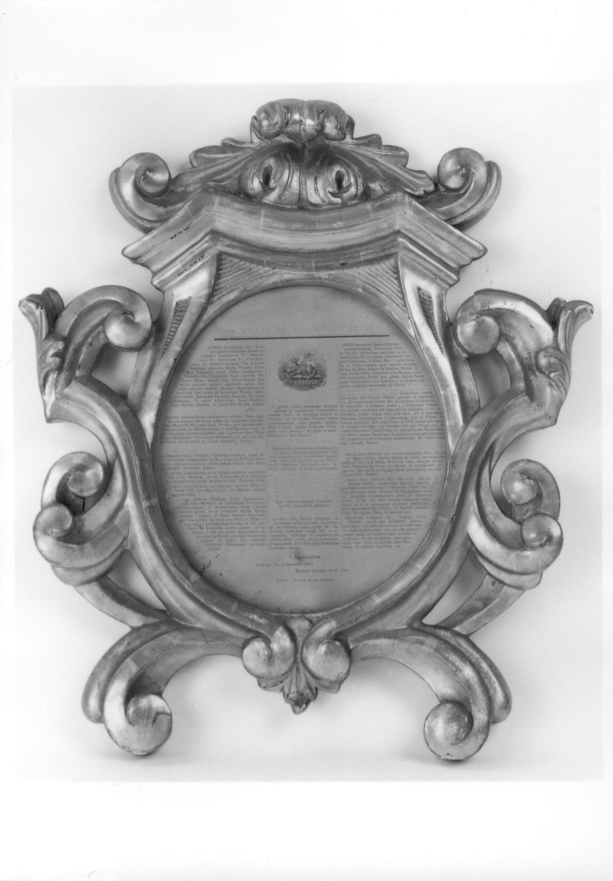 cartagloria, elemento d'insieme - ambito piemontese (sec. XVIII)